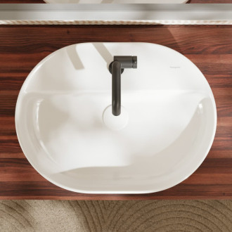 Umývadlo na dosku Hansgrohe Xuniva U 60x45 cm otvor pre batériu uprostred 61080450