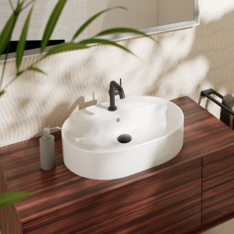 Umývadlo na dosku Hansgrohe Xuniva U 60x45 cm otvor pre batériu uprostred 61080450
