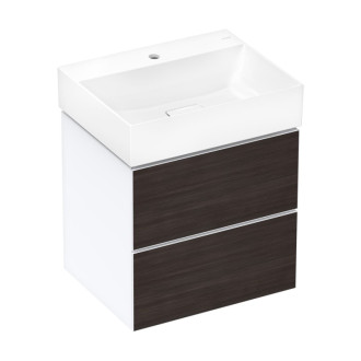 Umývadlo Hansgrohe Xevolos E 60x48 cm otvor pre batériu, bez prepadu 61092450