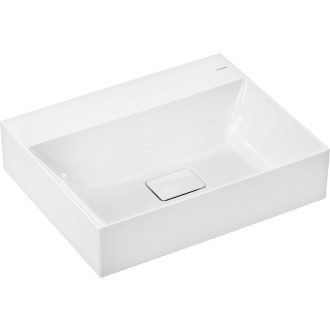 Umyvadlo Hansgrohe Xevolos E 60x48 cm bez otvoru pro baterii, bez přepadu 61093450