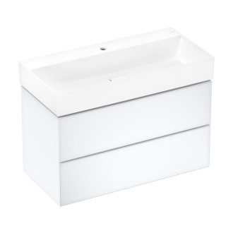 Umývadlo Hansgrohe Xevolos E 100x48 cm otvor pre batériu, bez prepadu 61100450
