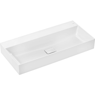 Umývadlo Hansgrohe Xevolos E 100x48 cm bez otvoru pre batériu, bez prepadu 61101450
