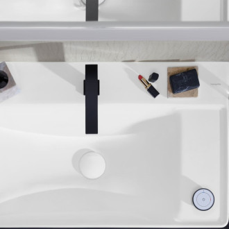Umývadlo Hansgrohe Xelu Q 80x48 cm s dvoma otvormi pre batériu 61028450