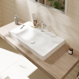 Umývadlo Hansgrohe Xelu Q 80x48 cm otvor pre batériu, bez prepadu 61033450