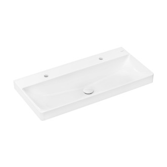 Umývadlo Hansgrohe Xelu Q 100x48 cm s dvoma otvormi pre batériu 61040450