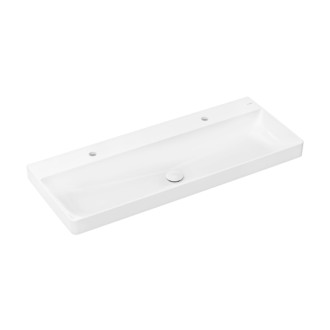 Umývadlo Hansgrohe Xelu Q 120x48 cm s dvoma otvormi pre batériu 61044450