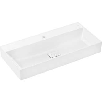 Umývadlo Hansgrohe Xevolos E 100x48 cm otvor pre batériu, bez prepadu 61102450