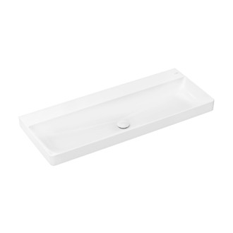 Umývadlo Hansgrohe Xelu Q 120x48 cm bez otvoru pre batériu, bez prepadu 61045450