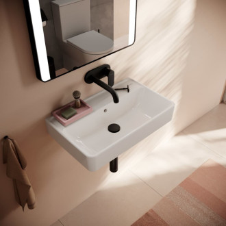 Umývadlo Hansgrohe Xanuia Q 60x37 cm bez otvoru pre batériu, s prepadom 60214450