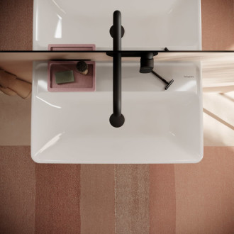 Umývadlo Hansgrohe Xanuia Q 65x39 cm bez otvoru pre batériu, s prepadom 60218450