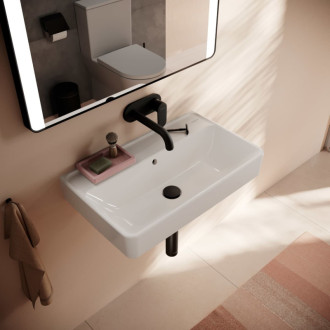 Umývadlo Hansgrohe Xanuia Q 65x39 cm bez otvoru pre batériu, s prepadom 60218450
