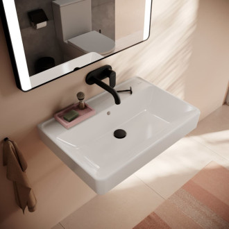 Umývadlo Hansgrohe Xanuia Q 70x48 cm bez otvoru pre batériu, s prepadom 60222450