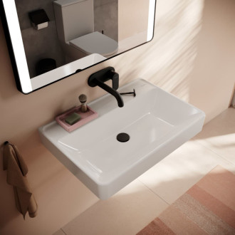 Umývadlo Hansgrohe Xanuia Q 70x48 cm bez otvoru pre batériu, bez prepadu 60224450