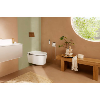 WC s bidetom závesné Hansgrohe LavaPura Element S 63021450