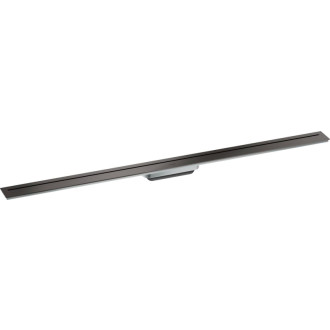 Sprchový žľab Hansgrohe Axor Drain 120 cm nerez kartáčovaný čierny chróm 42524340