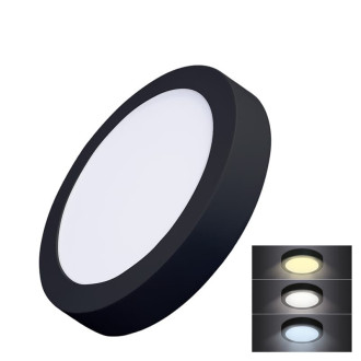 LED svetelný panel Solight čierna WD172-B