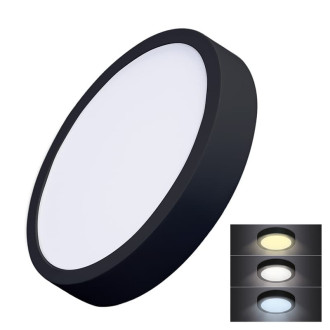LED světelný panel Solight černá WD174-B