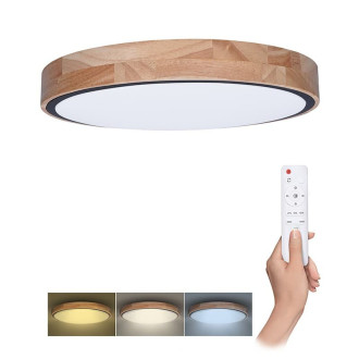 LED světlo Solight dřevo WO8005