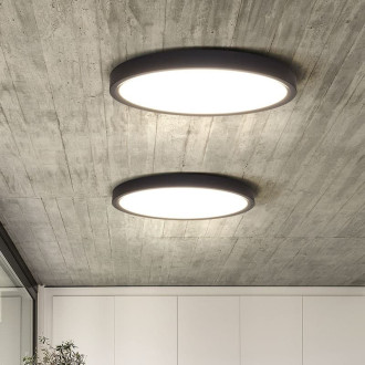 LED stropné svetlo Solight čierna WO8020