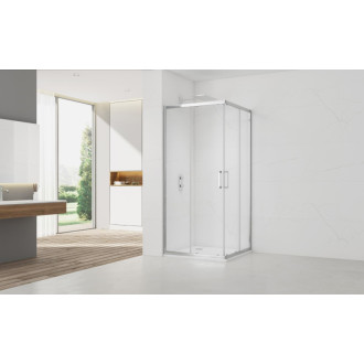 Sprchovací kút štvorec 90x90 cm SAT TEX SATBKTEXQ90