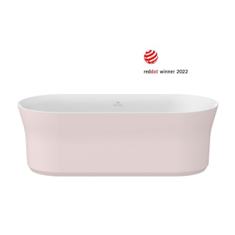 Vana Ypsilon (Vana Ypsilon 180x80, volně stojící, Alabaster Pink/bílá, krytka odtoku bílá)