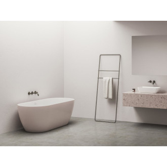 Vaňa Freedom O Tec (Vaňa Freedom O Tec 170x77 voľne stojaca, Alabaster Pink/biela, krytka odtoku biela)