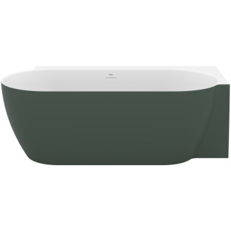 Vaňa Freedom Corner II Tec (Vaňa Freedom Corner II Tec 175x86 P, voľne stojaca, Grey Green/biela, krytka odtoku biela)