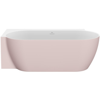 Vaňa Freedom Corner II Tec (Vaňa Freedom Corner II Tec 175x86 L, voľne stojaca, Alabaster Pink/biela, krytka odtoku biela)