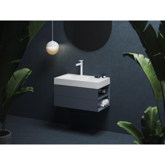 SD Lite 80 L/P skříňka pod umyvadlo (SD Lite 80 P skříňka pod umyvadlo Deepsea Blue)
