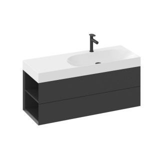 SD Lite 120 L/P skrinka pod umývadlo (SD Lite 120 L skrinka pod umývadlo čierna matná)