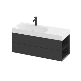 SD Lite 120 L/P skrinka pod umývadlo (SD Lite 120 P skrinka pod umývadlo čierna matná)