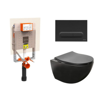 Závesný wc set na zamurovanie Vitra Sento SIKOVZB2