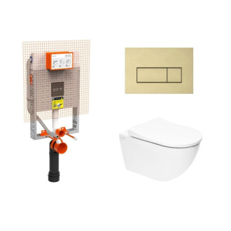 Závesný wc set na zamurovanie Vitra S60 SIKOVZG1