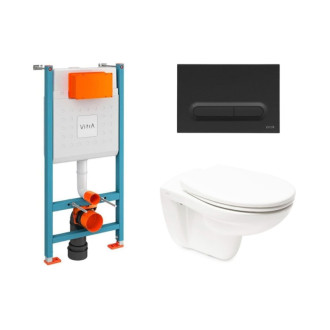 Závesný wc set do ľahkých stien / predstenová Vitra Normus SIKOVSB3