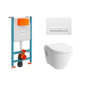 Závesný wc set do ľahkých stien / predstenová Vitra S50 SIKOVSW4