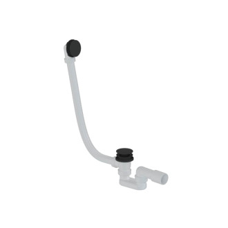 Vaňový automat click clack DN40/DN50 SAT čierna matná plast SATAVA60CC8