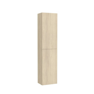 Kúpeľňová skrinka vysoká Roca Optica 35x150x25 cm svetlý dub A857702541