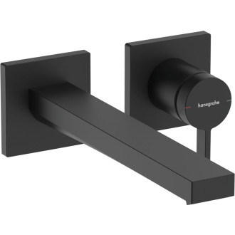 Umývadlová batéria Hansgrohe Tecturis E bez podomietkového telesa matná čierna 73051670