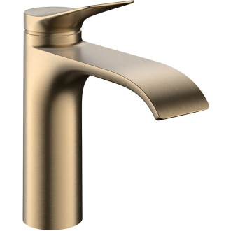 Umývadlová batéria Hansgrohe Vivenis bez výpustu kartáčovaný bronz 75024140