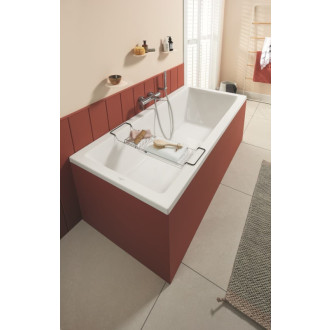 Obdĺžniková vaňa Villeroy &amp; Boch Targa 70x160 cm akrylát ľavá aj pravá Alpská biela UBA167NES2V-01