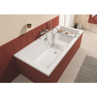 Obdĺžniková vaňa Villeroy &amp; Boch Targa 80x180 cm akrylát ľavá aj pravá Alpská biela UBA180NES2V-01