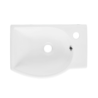 Umývadlo SAT Brevis 40,5x28 cm otvor pre batériu vpravo SATBRE4028R