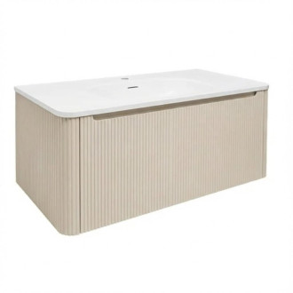 Kúpeľňová skrinka s umývadlom Naturel Austen 119x47,5x45 cm light pine mat AUSTEN120LP