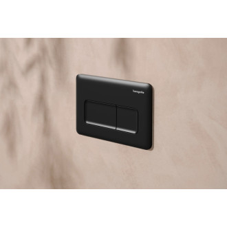 Ovládacie tlačidlo Hansgrohe iFrame Original Q plast matná čierna mat 66001670
