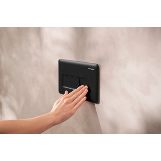 Ovládacie tlačidlo Hansgrohe iFrame Original Q plast matná čierna mat 66001670