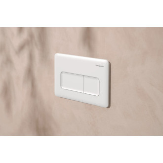 Ovládacie tlačidlo Hansgrohe iFrame Original Q plast matná biela mat 66001700