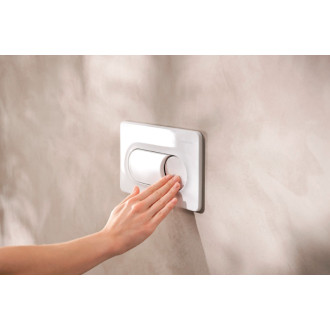 Ovládacie tlačidlo Hansgrohe iFrame Original S plast biela 66002450