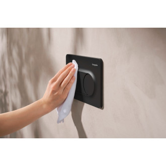 Ovládacie tlačidlo Hansgrohe iFrame Original S plast matná čierna mat 66002670