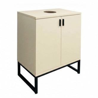 Skrinka pod umývadlo bez umývadla Ceramia Easy 60x73x36 cm jazmín mat EASYUMDJ