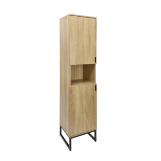 Vysoká skrinka Ceramia Easy 39x185x36 cm svetlý dub lesk EASYREGO